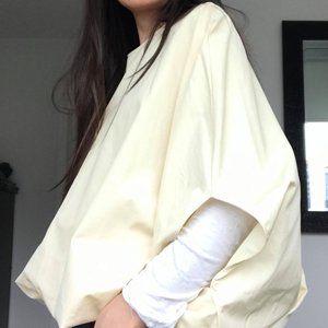 Jil Sander poncho shirt